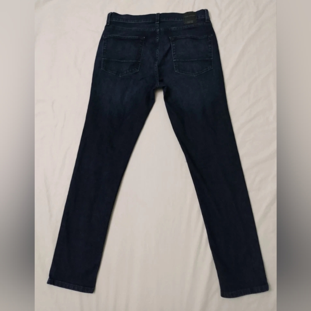 MENS NAUTICA SLIM FIT STRETCH JEANS SIZE 32 X 32 BLUE - Picture 5 of 5